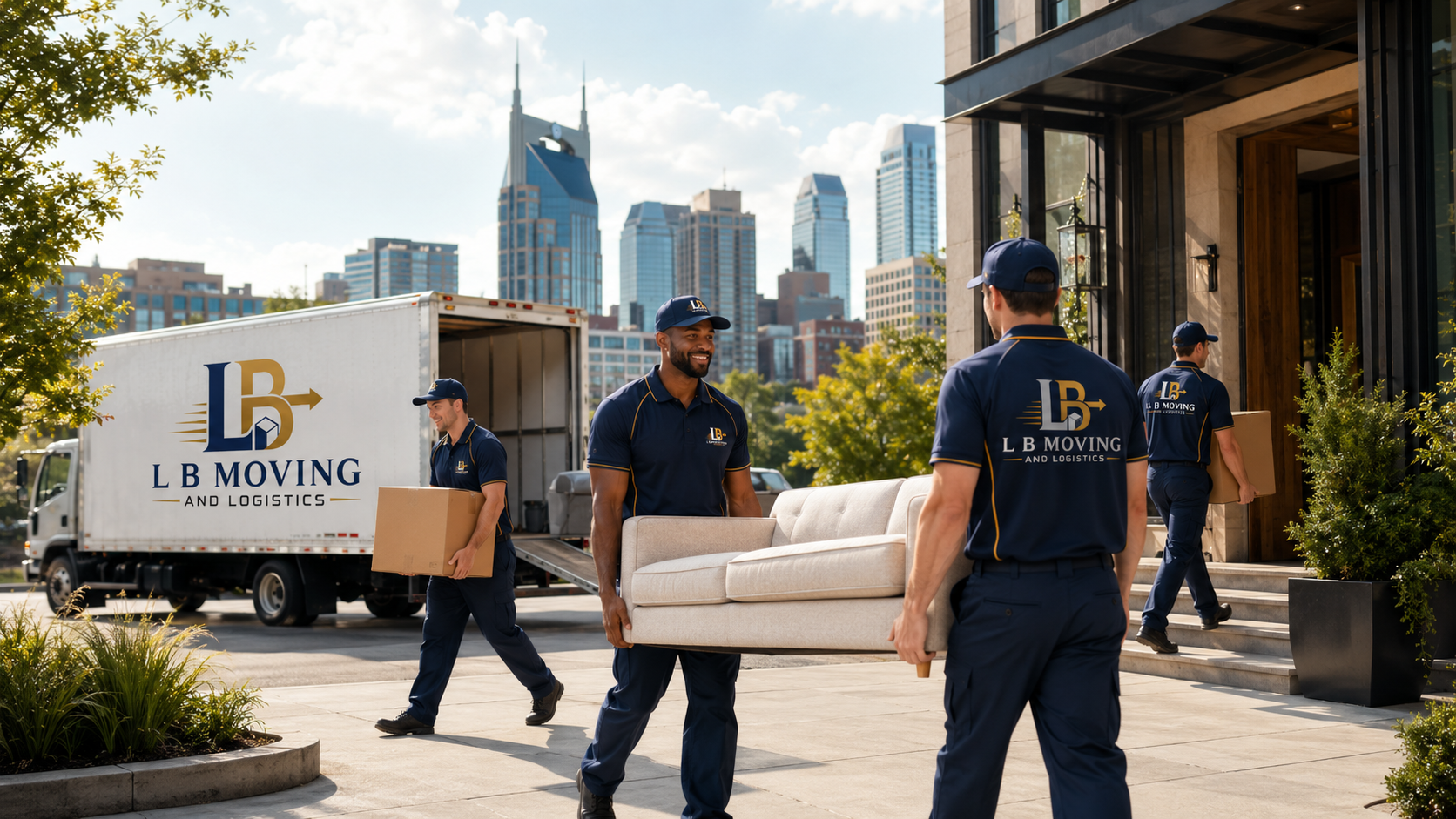L B Moving and Logistics professional movers Nashville TN